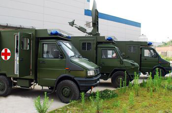 自主研發(fā)的遠程會診車