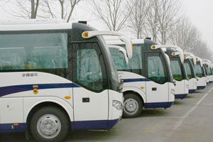 100臺(tái)宇通車(chē)交新疆公安 專(zhuān)業(yè)打造警用車(chē)