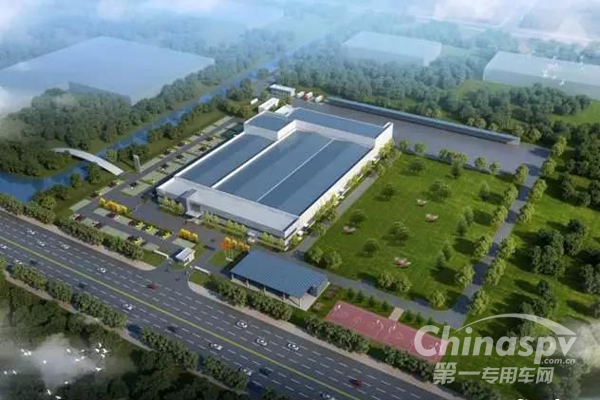 采埃孚張家港生產(chǎn)基地鳥瞰效果圖