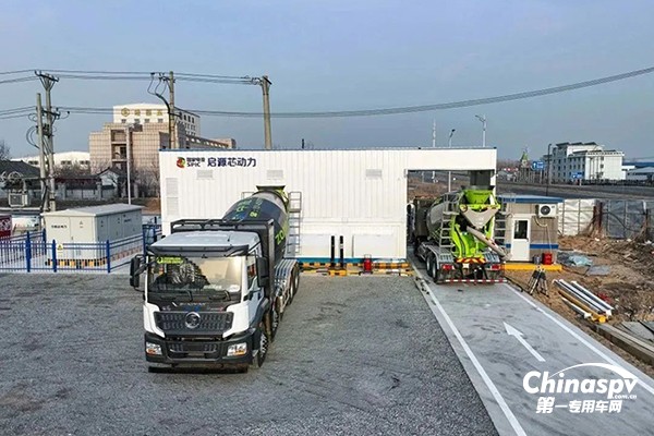 冰城哈爾濱“來電”，陜汽電動攪拌車批量交付