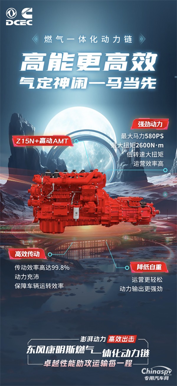 東康燃氣一體化動力鏈