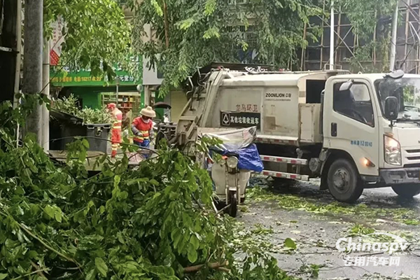 臺風“摩羯”過境 福龍馬海南項目公司全力搶險救災