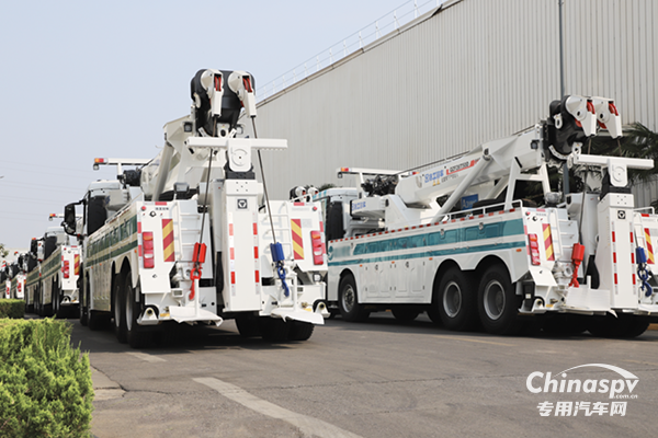 交通應(yīng)急，救援保暢！徐工清障車批量發(fā)車奔赴廣東