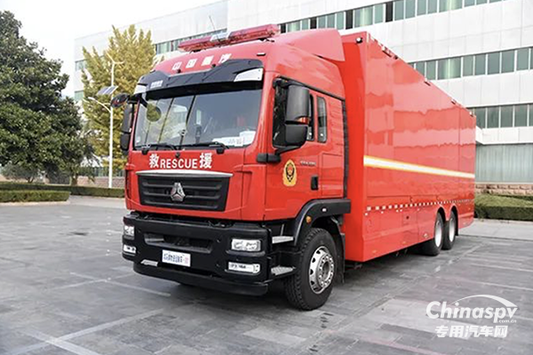 以車代庫 快速反應(yīng) 森源鴻馬消防裝備運(yùn)輸車