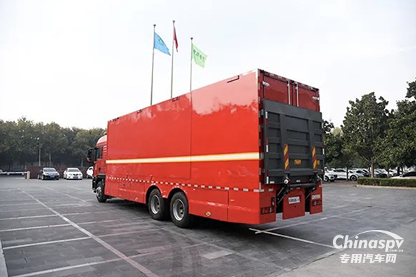 以車代庫 快速反應(yīng) 森源鴻馬消防裝備運(yùn)輸車