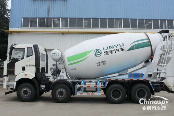 凌宇&解放混動(dòng)攪拌車，重塑運(yùn)輸新紀(jì)元