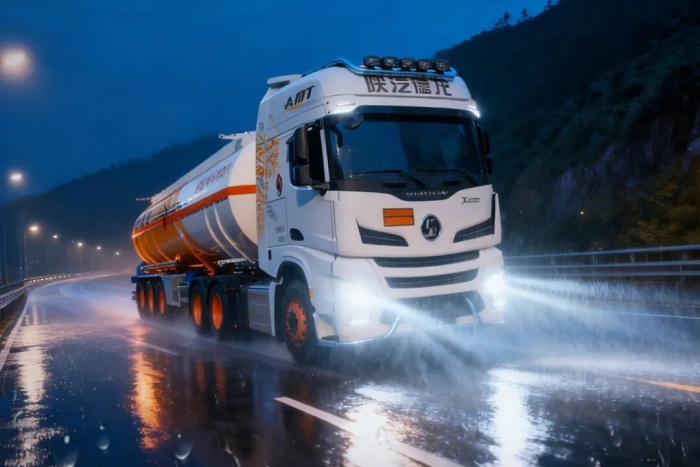 中集·陜汽一體化主掛同步制動技術(shù)，制動“快一步”，安全“多一重”！