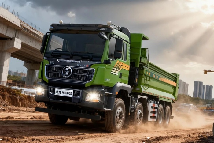 中集·陜汽M3000S一體化城建渣土車，全能高效 城建利器！