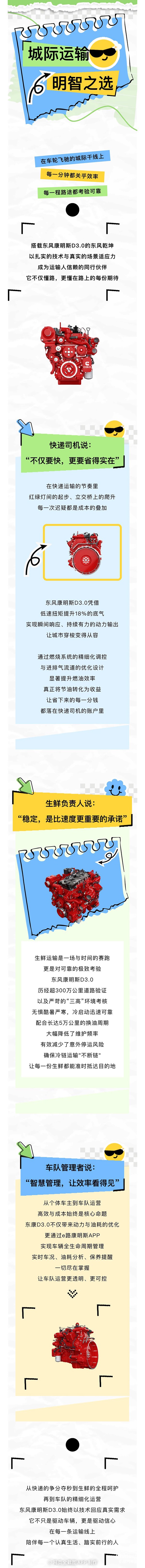 城際運(yùn)輸?shù)拿髦侵x：東風(fēng)康明斯D3.0讓高效與省心兼得