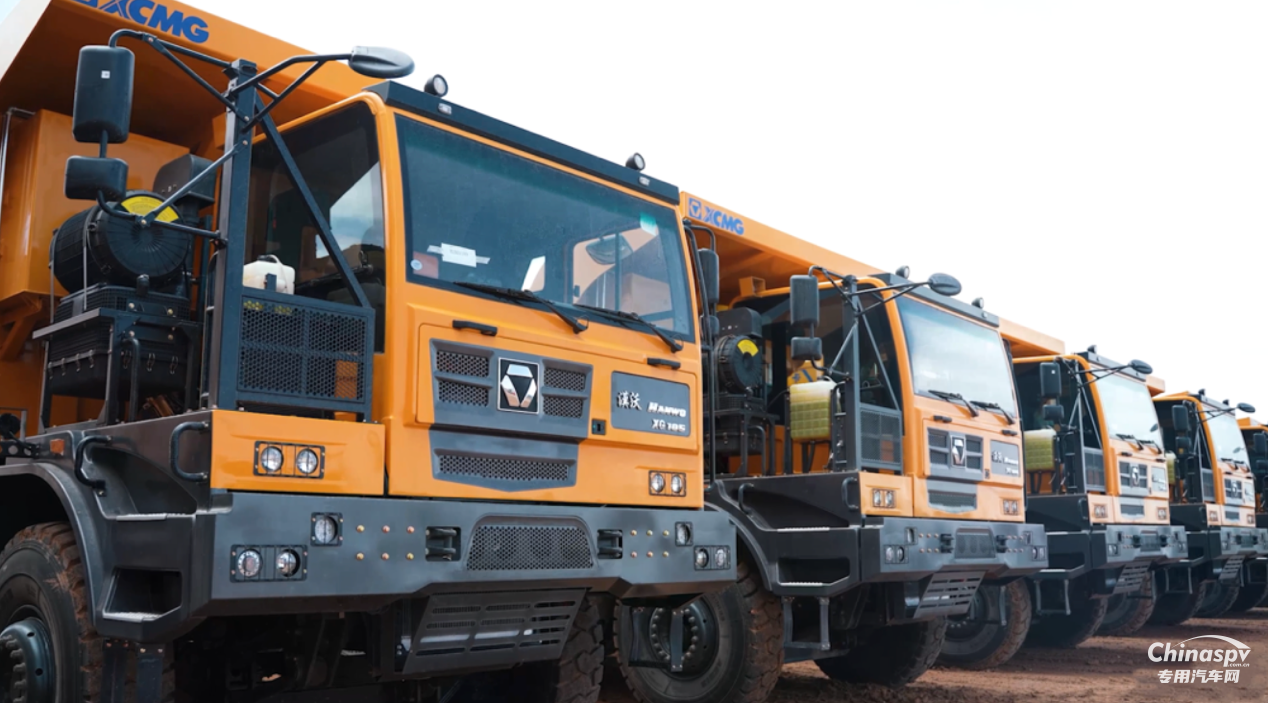 首批交付！20余臺徐工礦卡進駐蒙古國大型礦區(qū)