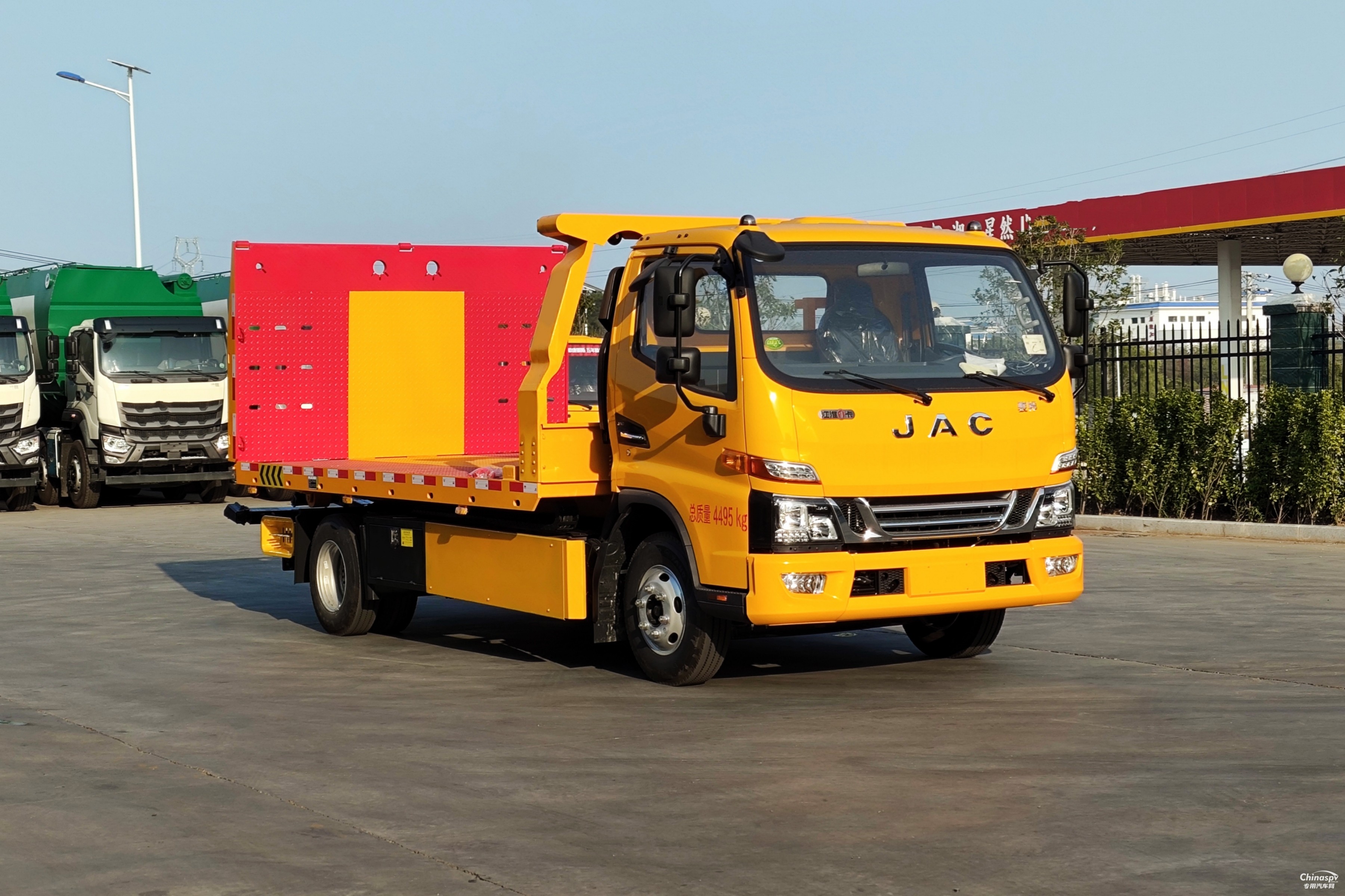 駿鈴V6藍(lán)牌清障車：江淮配玉柴，財(cái)源滾滾來(lái)