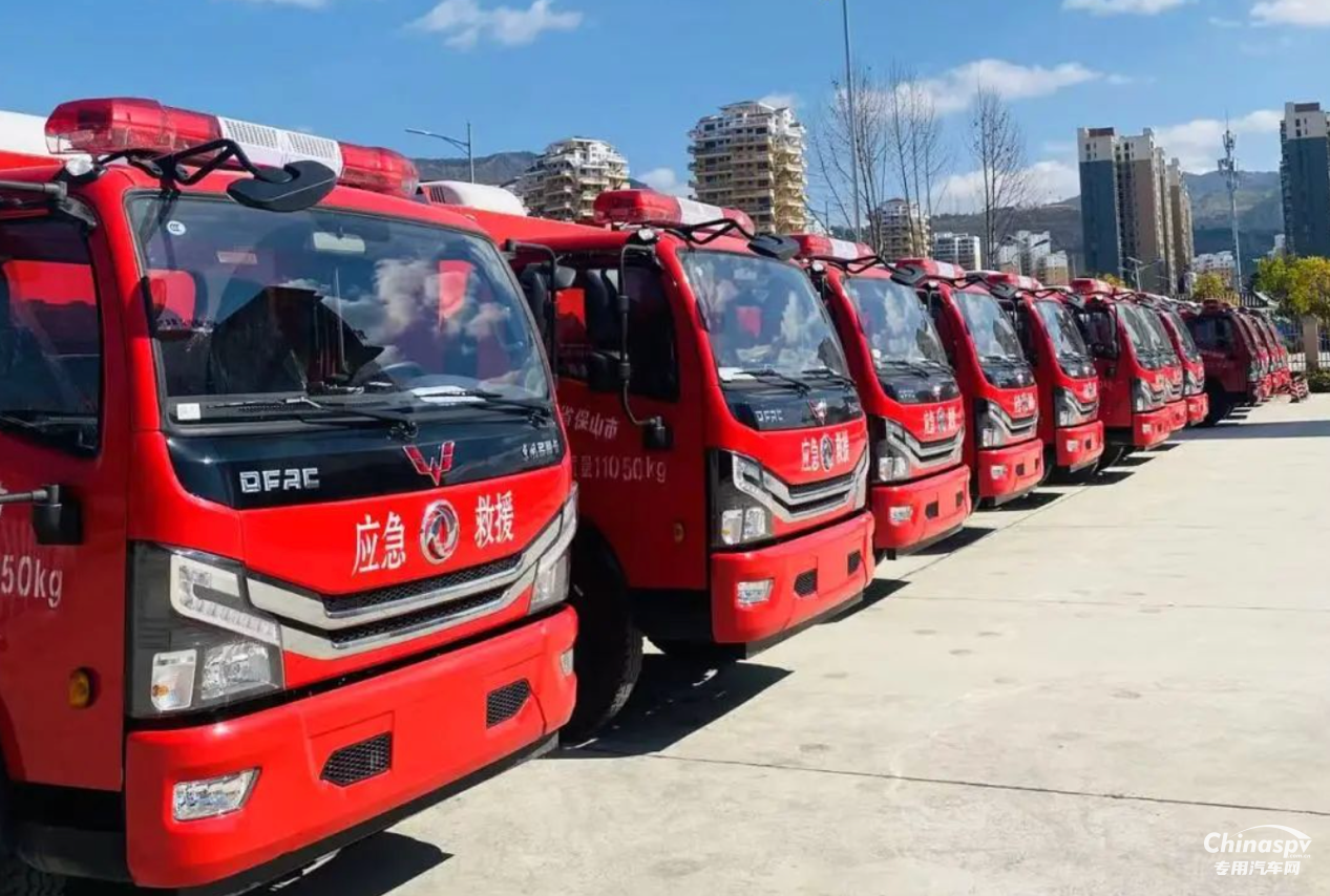 春節(jié)交付暖人心！50 臺(tái)五菱消防車再赴云南
