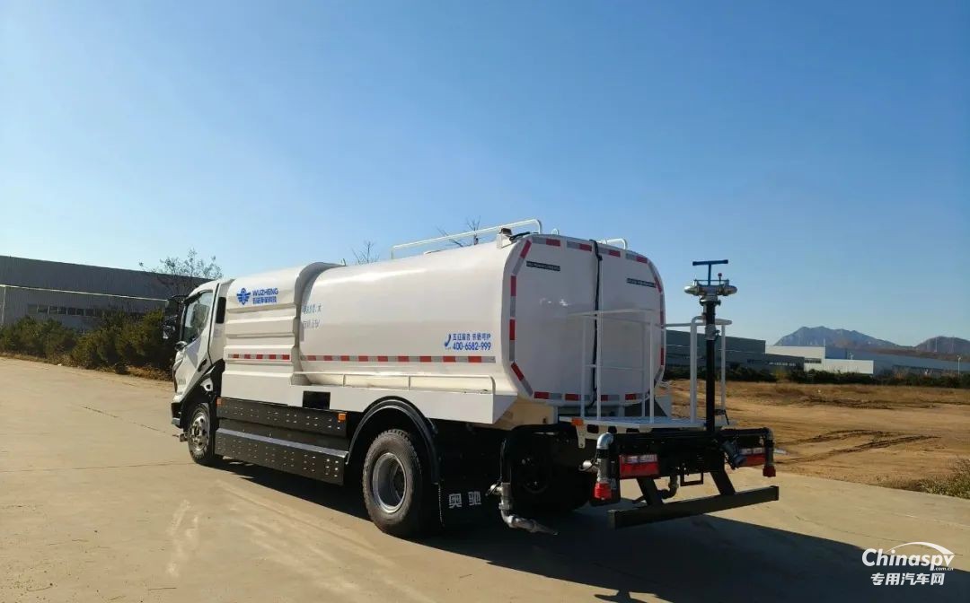 五征12方純電動(dòng)清洗車，凈城市之塵