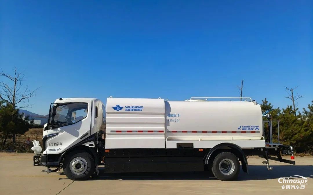 五征12方純電動(dòng)清洗車，凈城市之塵