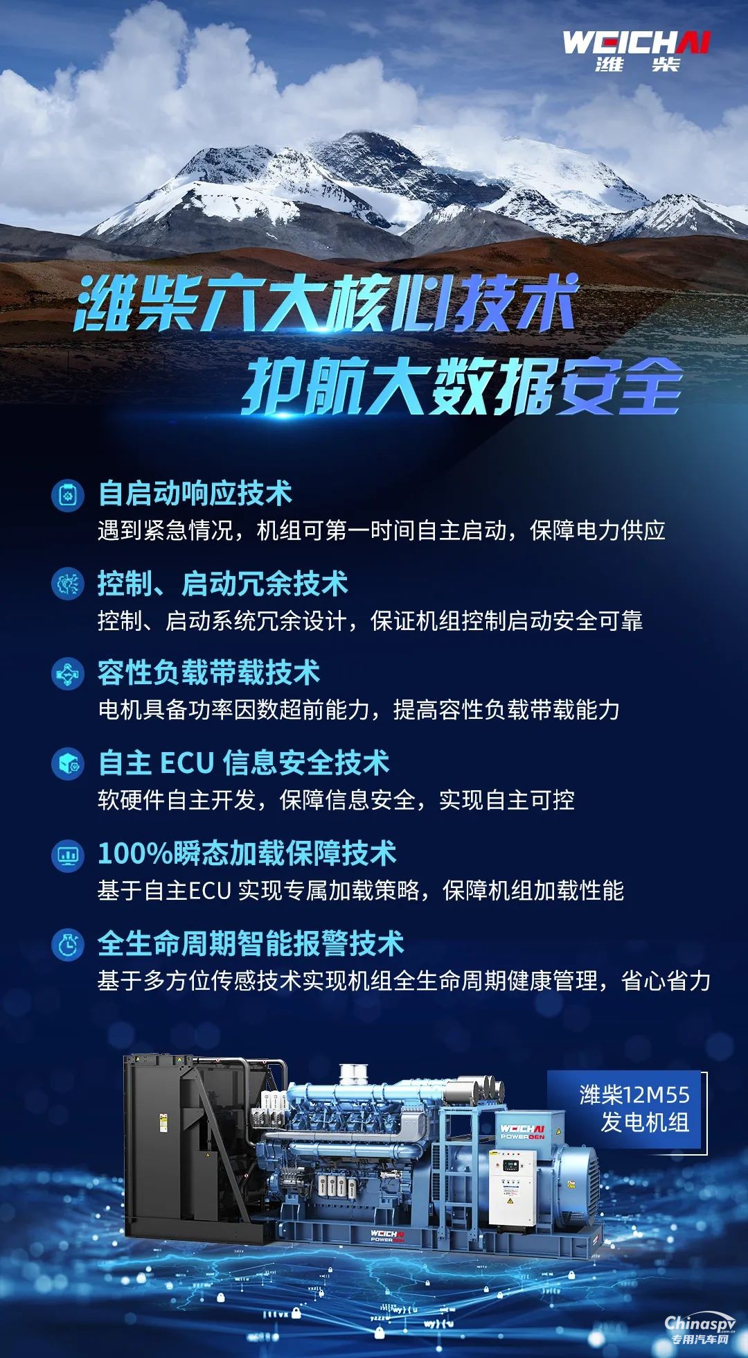 無懼“高反”，濰柴發(fā)電機組硬核技術(shù)守護大數(shù)據(jù)安全！