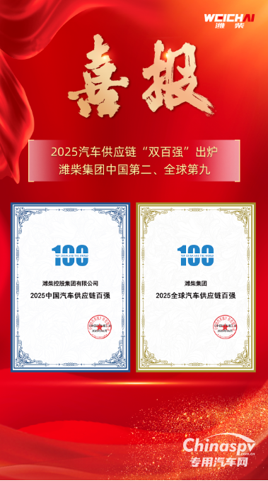 濰柴強勢挺進全球汽車供應(yīng)鏈十強