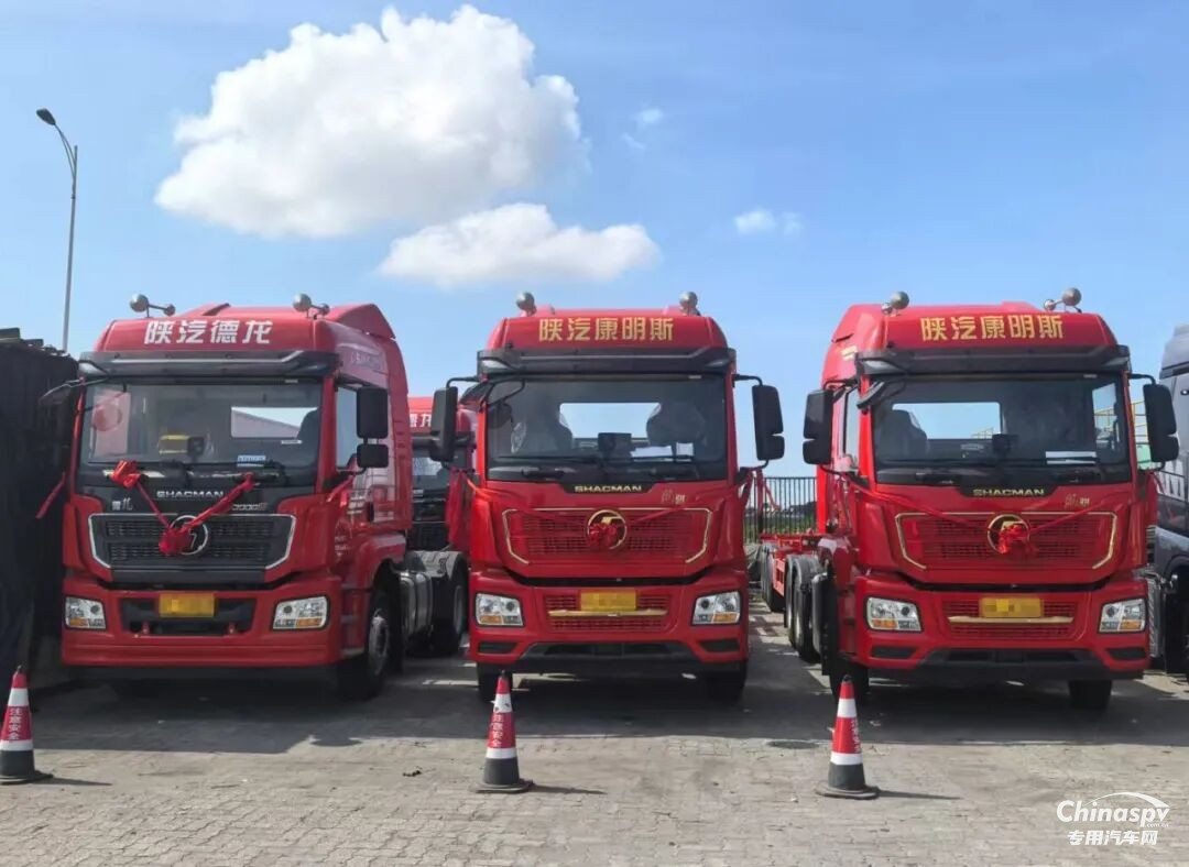 港口貨運(yùn)選什么車？陜汽龍騏+西安康明斯M10發(fā)動機(jī)成高贊“增效利器”！