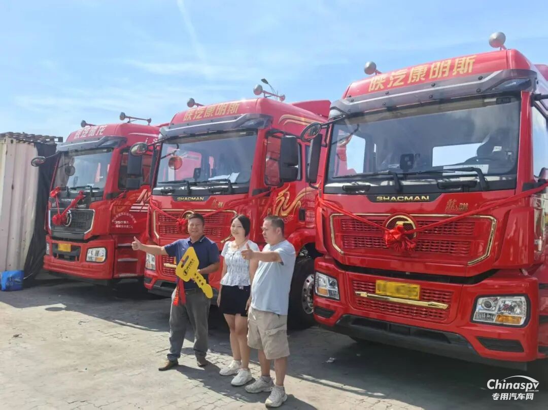 港口貨運(yùn)選什么車？陜汽龍騏+西安康明斯M10發(fā)動機(jī)成高贊“增效利器”！