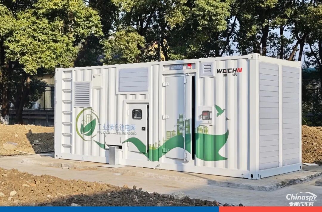 國內(nèi)首次！濰柴氫內(nèi)燃機發(fā)電機組成功并網(wǎng)