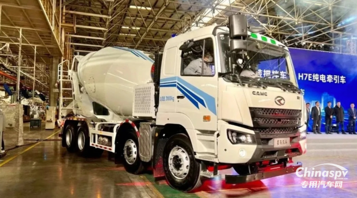 星馬輕騎兵電動上裝攪拌車，倍速創(chuàng)富“好搭檔”